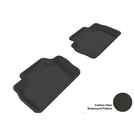 3D Maxpider LEXUS IS250/350/ISF 2006-2013 KAGU BLACK R2 Floor Mat L1LX00621509